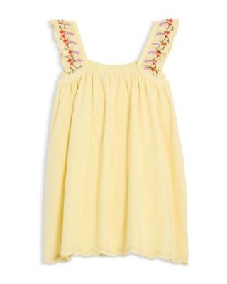 Aqua x Lisa Says Gah! Girls' Embroidered Strap Dress, Big Kid - Exclusive