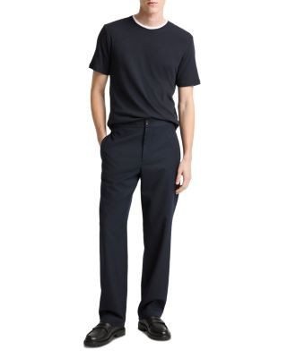 Vince Loose Knit Double Collar T-Shirt