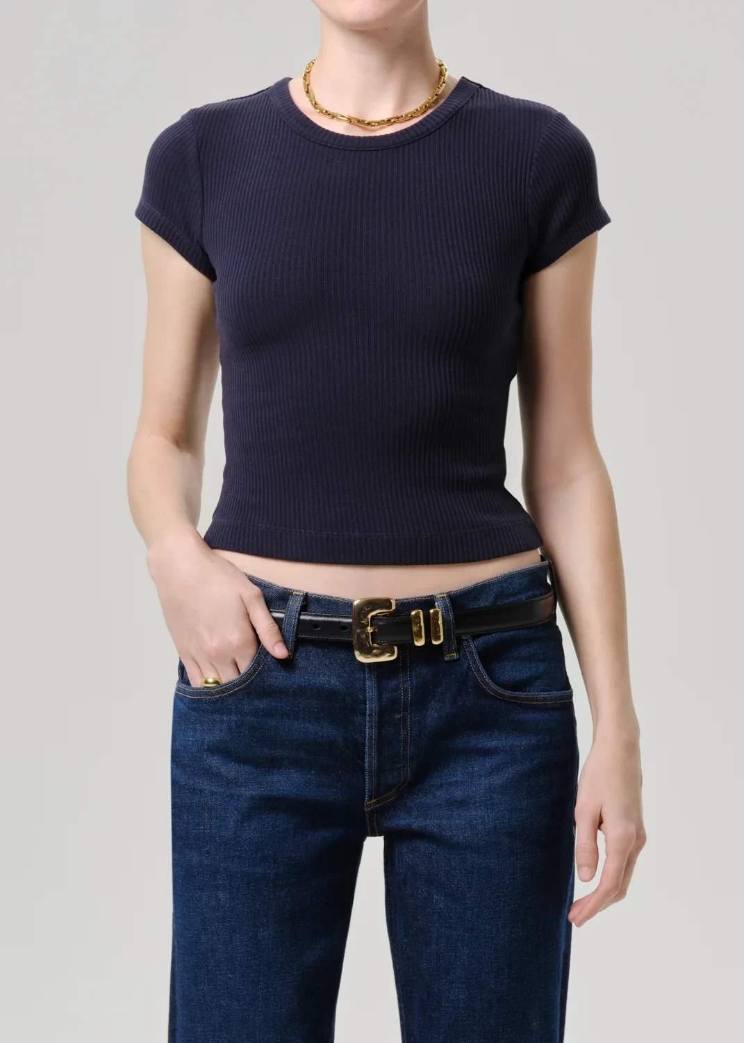 Nello Tee in Navy