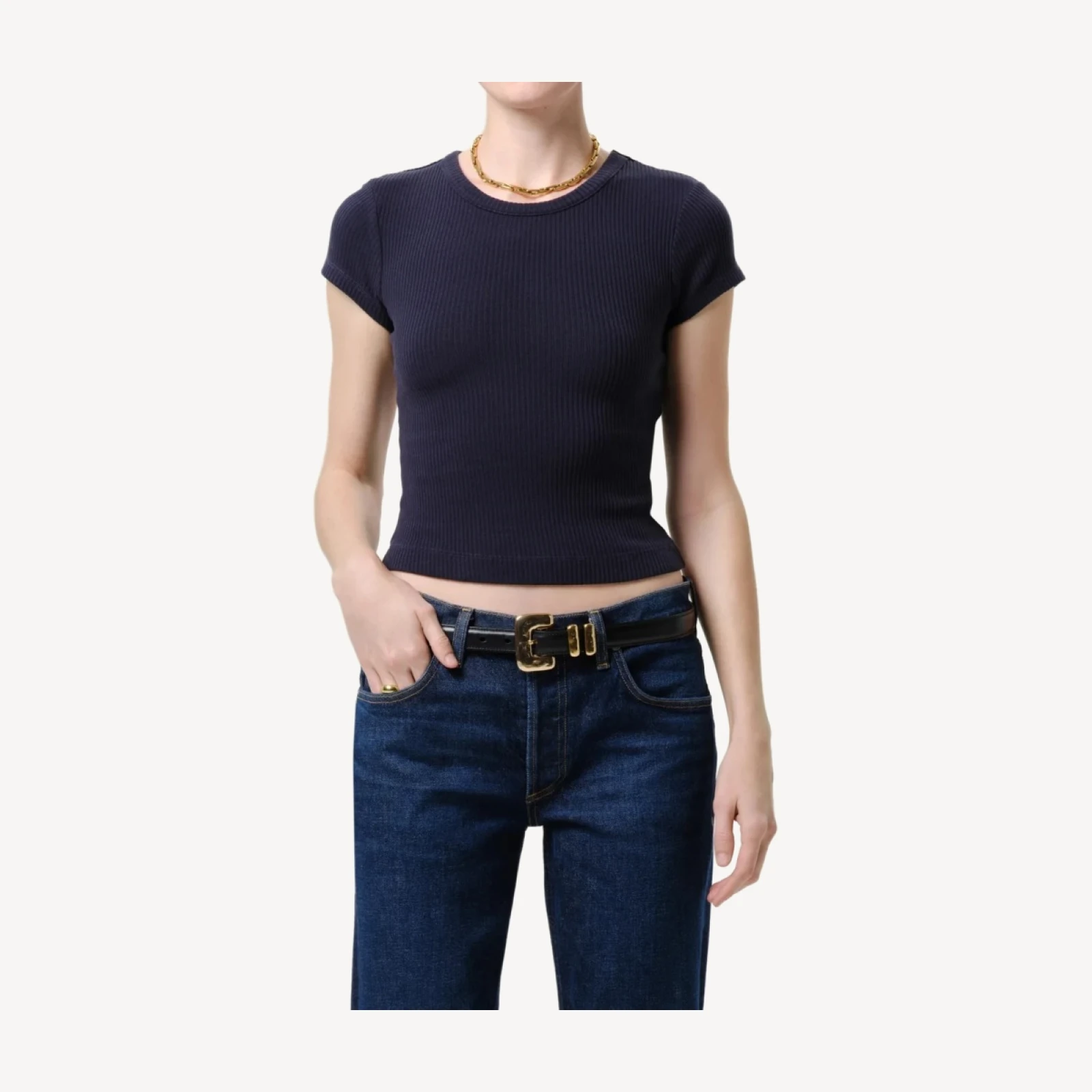 Nello Tee in Navy