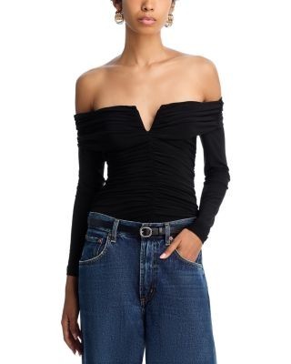 Aqua Matte Jersey Top - Exclusive