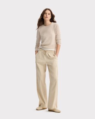 Vince Mid Rise Wide Leg Pants