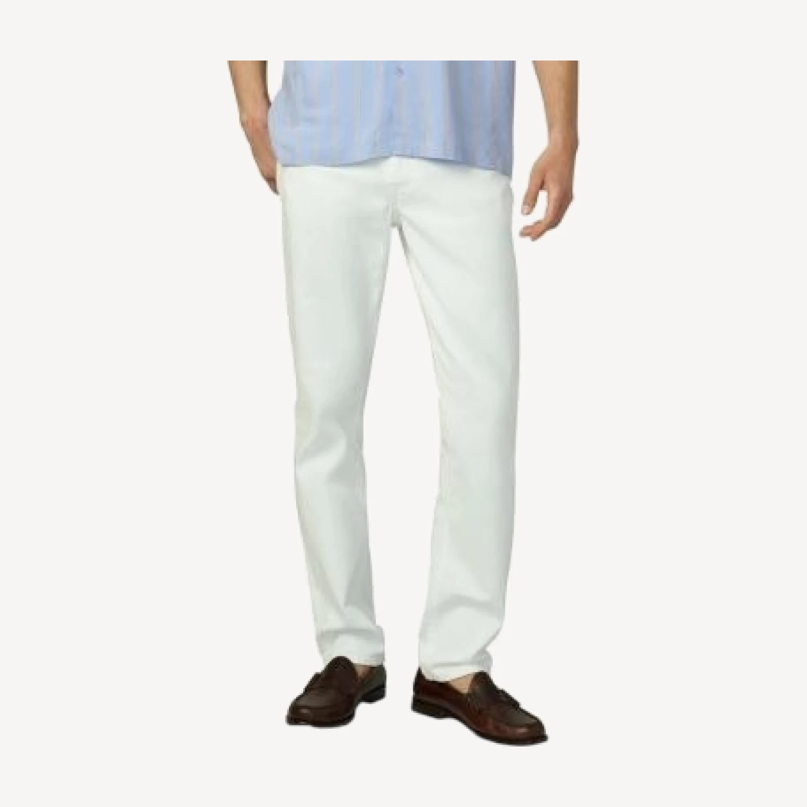Joe's Jeans The Brixton Slim Straight Jeans in Clean White