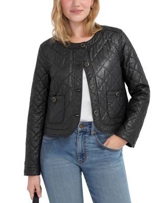 Liverpool Los Angeles Quilted Collarless Jacket