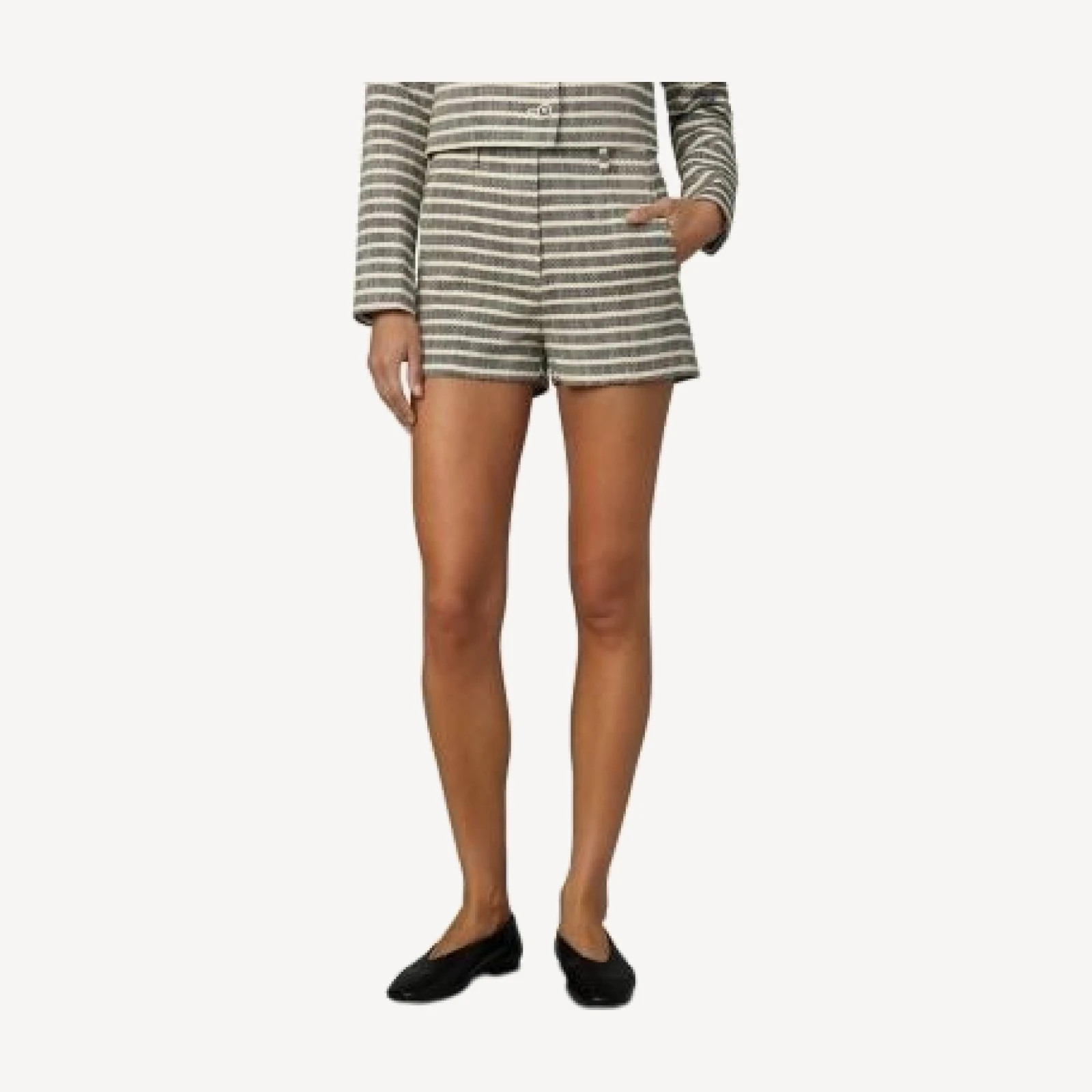 Joe's Jeans The Frankie Striped Shorts