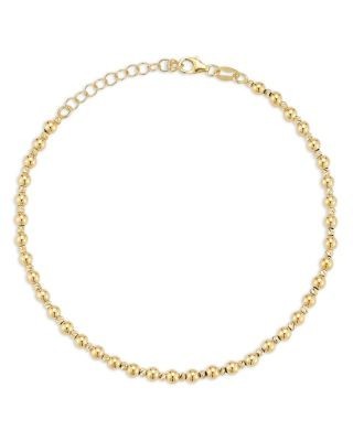 Bloomingdale's Fine Collection Polished Ball Link Bracelet in 14K Yellow Gold