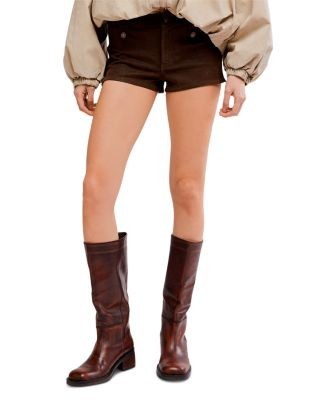 Free People Vagabond Faux Suede Shorts