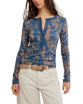 Free People Jamie Henley Cotton Stretch Top
