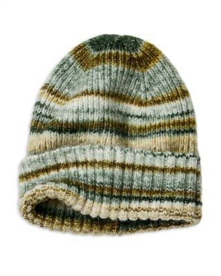 Free People Stripe Hat & Scarf Set
