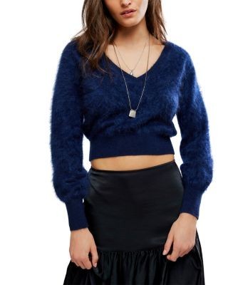 Free People Wtf Felicia Brushed Cashmere Sweater