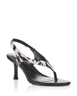 Aqua Women's Dana Animal Print Thong Sandals - Exclusive