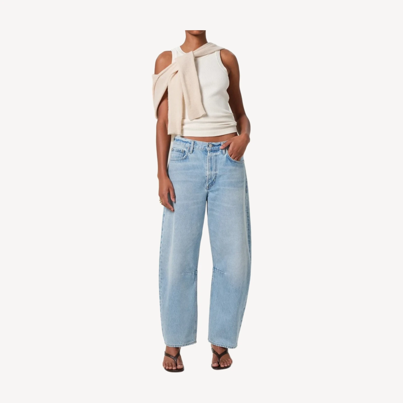 Petite Miro Relaxed Jean in Gemini