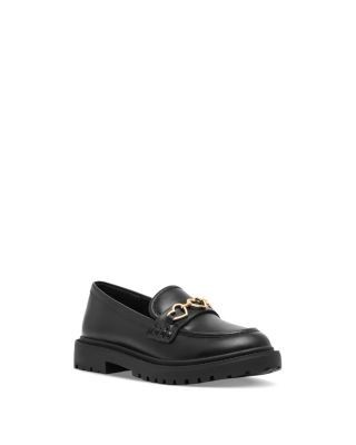 Steve Madden Girls' Twinkle Heart Chain Loafers Little Kid, Big Kid