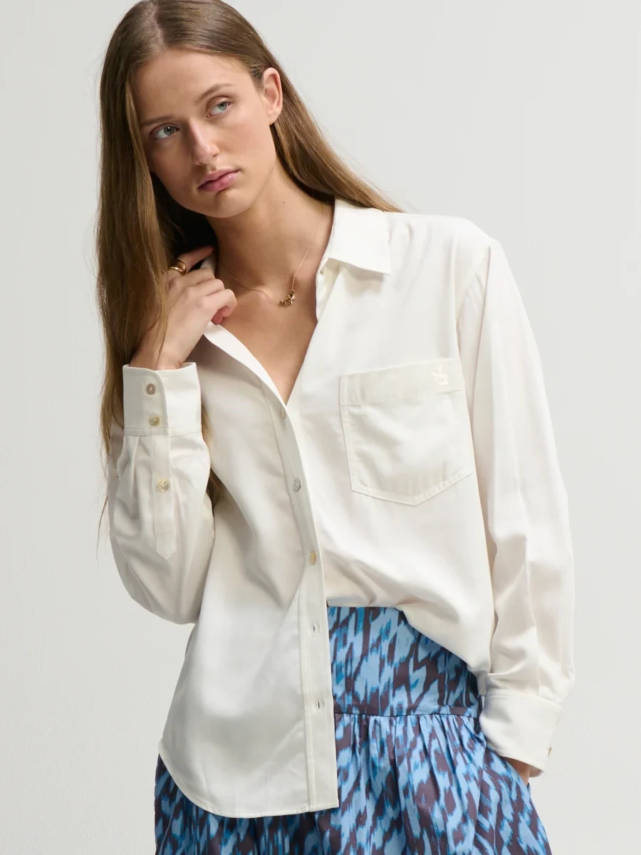 DRAPEY TENCEL SHIRT