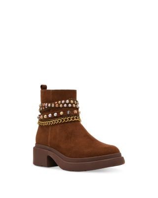 Steve Madden Girls' Whimsy Studded Boots Little Kid, Big Kid