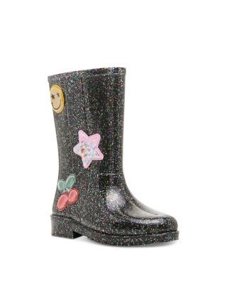 Steve Madden Girls' Jkoodles Glitter Look Boots Little Kid, Big Kid