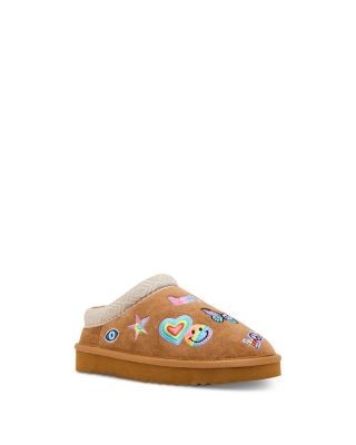 Steve Madden Girls' Slushy Emoji Slippers Toddler, Little Kid, Big Kid