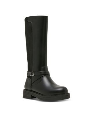 Steve Madden Girls' Jcore Knee High Buckle Boots Little Kid, Big Kid