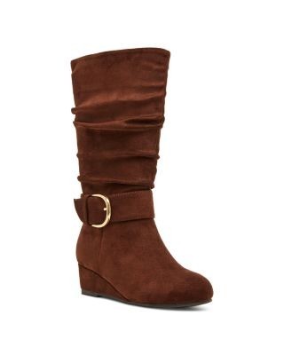 Steve Madden Girls' Jwedge Mid Calf Boots Little Kid, Big Kid