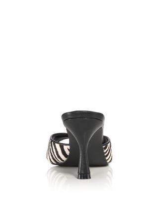 Aqua Women's Shil Faux Calf Hair Sandals - Exclusive