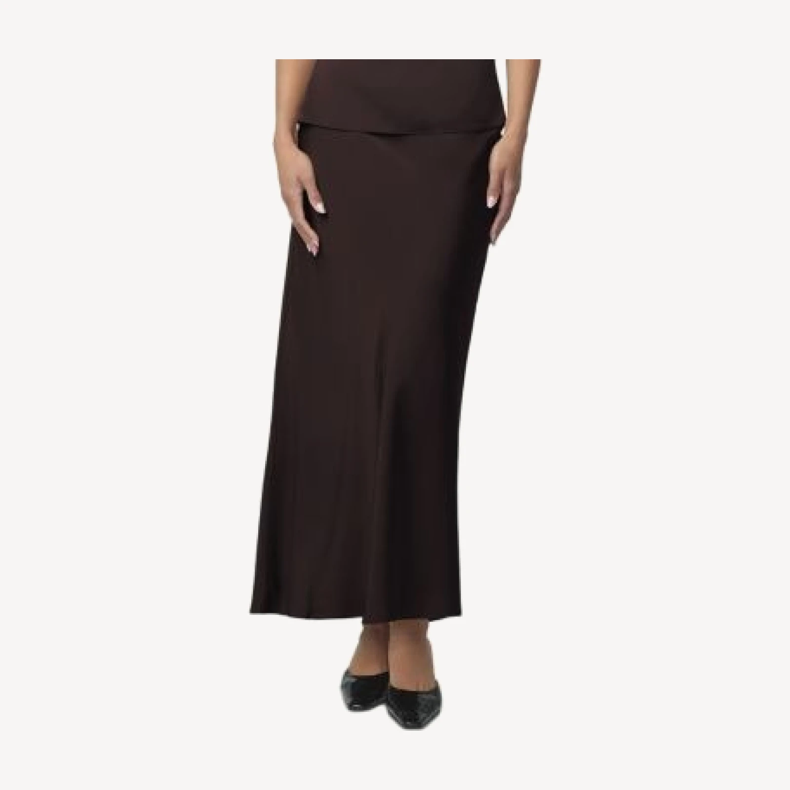 Joe's Jeans The Ines Satin Maxi Skirt
