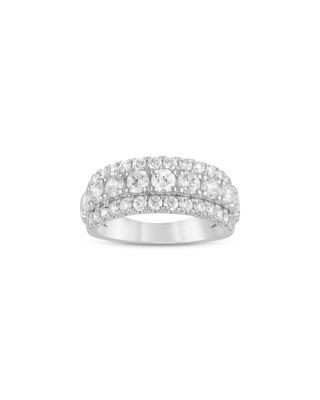 Bloomingdale's Fine Collection Diamond Multi-Row Band in Platinum, 2.25 tcw