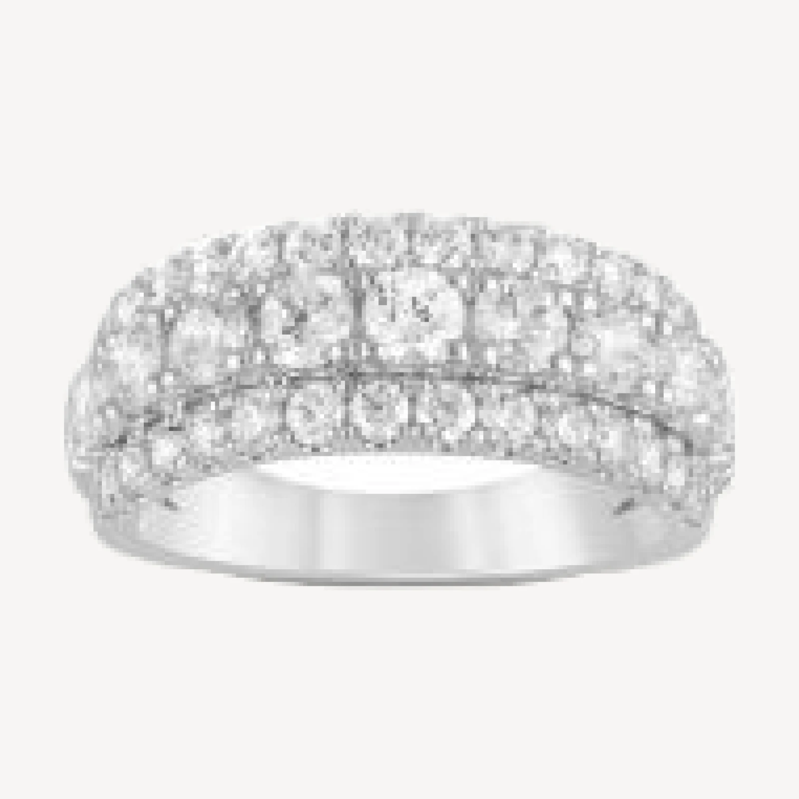 Bloomingdale's Fine Collection Diamond Multi-Row Band in Platinum, 2.25 tcw