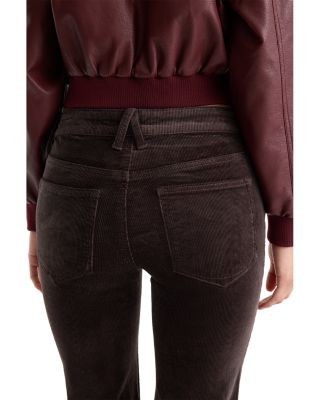 Good American Good Low Rise Bootcut Jeans in Espresso