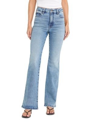 Good American Good Classic High Rise Bootcut Jeans in Indigo518