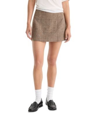 Good American The Fitted Mini Skirt