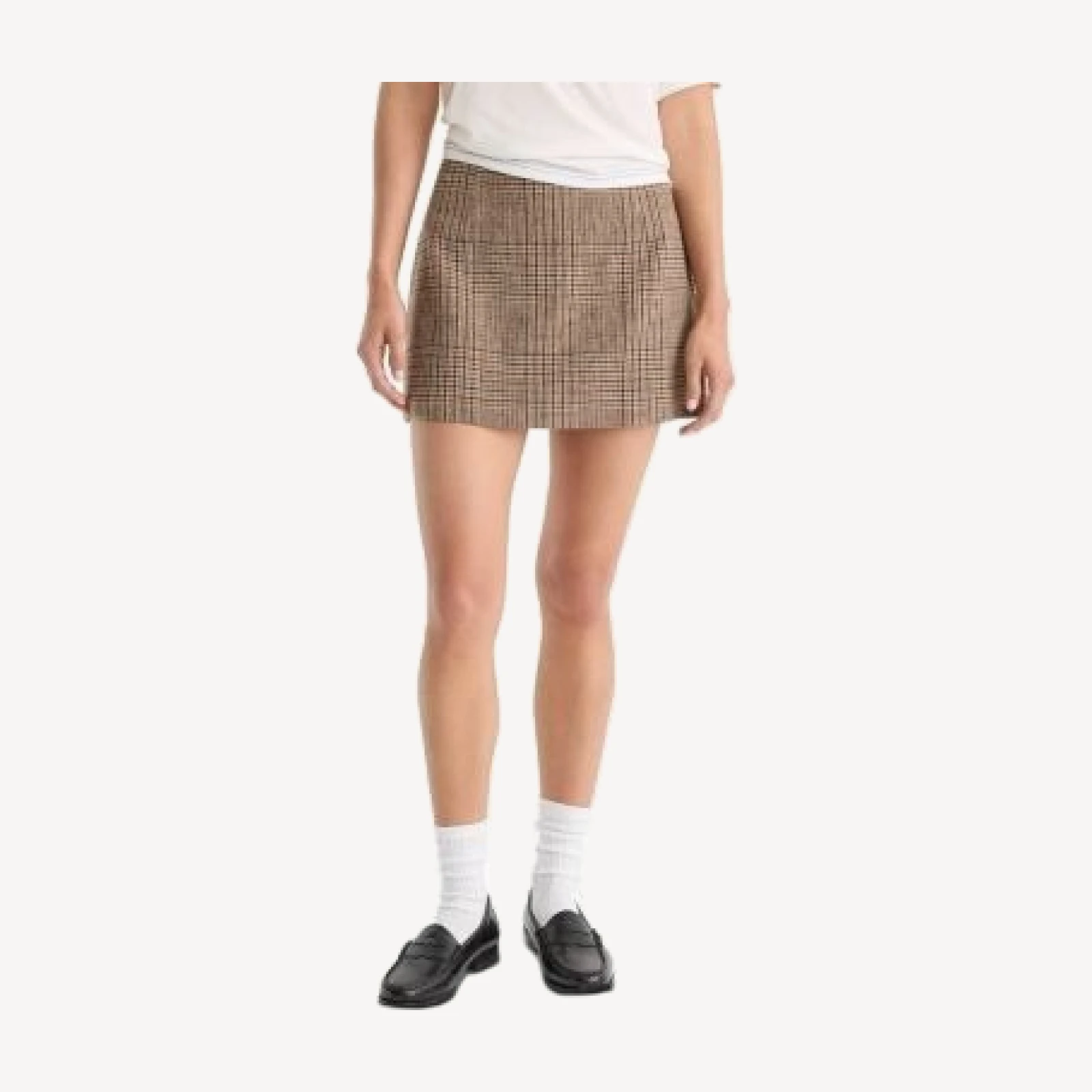 Good American The Fitted Mini Skirt