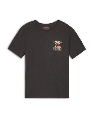 Faherty Boys' Graphic Sun and Wave Cotton Tee - Big Kid