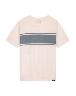 Faherty Boys' Surf Stripe Sunwashed Cotton Tee - Big Kid