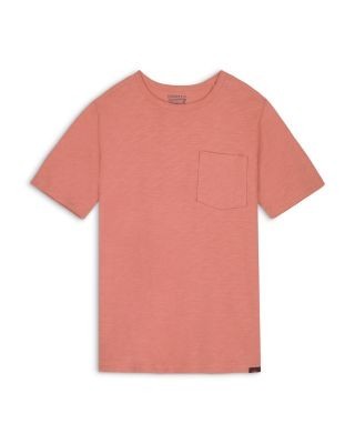 Faherty Boys' Sunwashed Cotton Pocket Tee - Big Kid