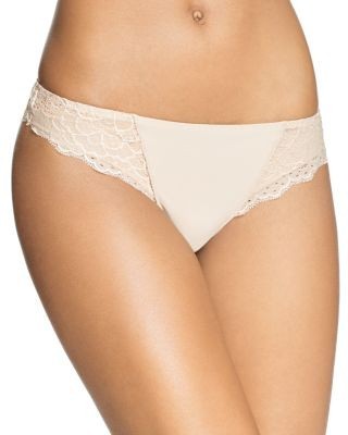 Simone Perele Caresse Lace-Side Cheeky Tanga