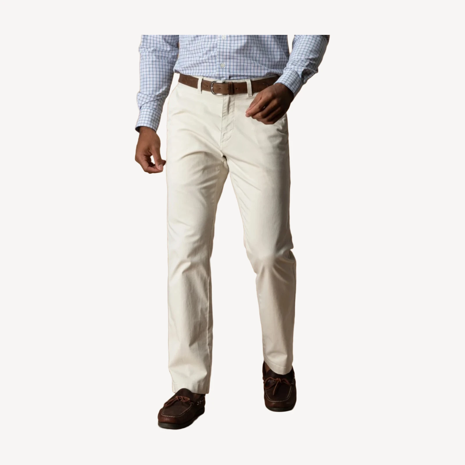 Classic Fit Gold School Chino - Stone