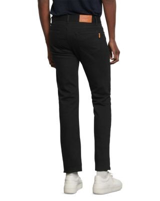 Sandro Slim Fit Jeans in Dark Black