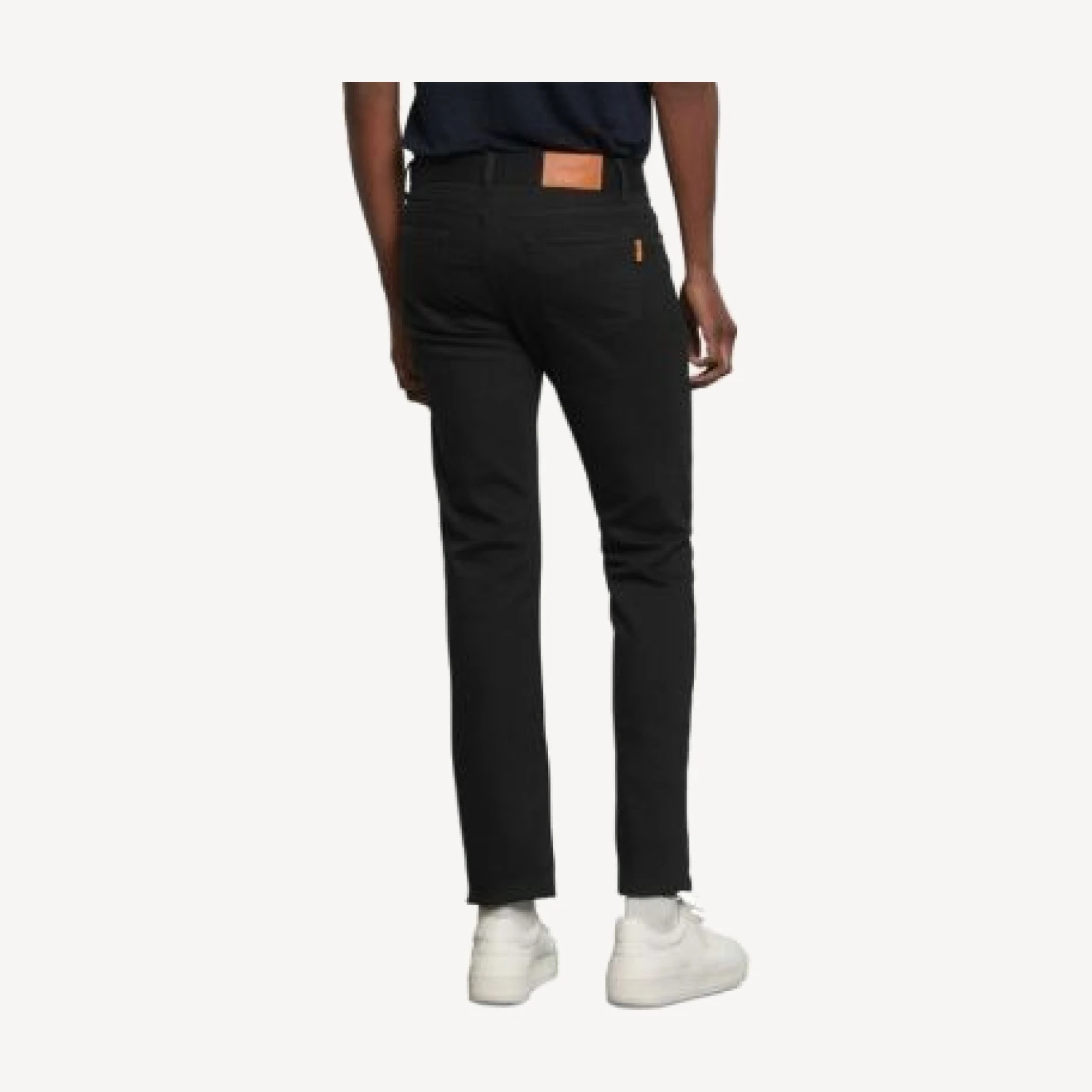 Sandro Slim Fit Jeans in Dark Black