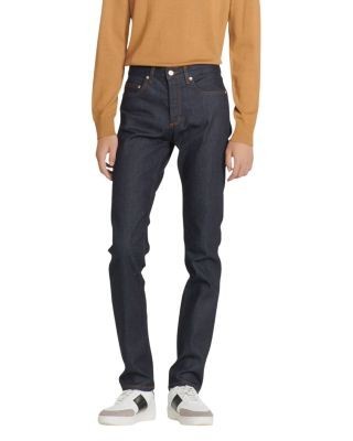 Sandro Slim Fit Jeans in Raw Denim