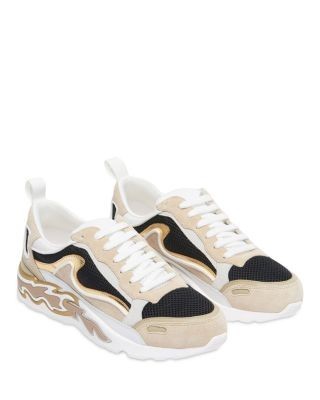 Sandro Women's Flame Gold Trainer Sneakers
