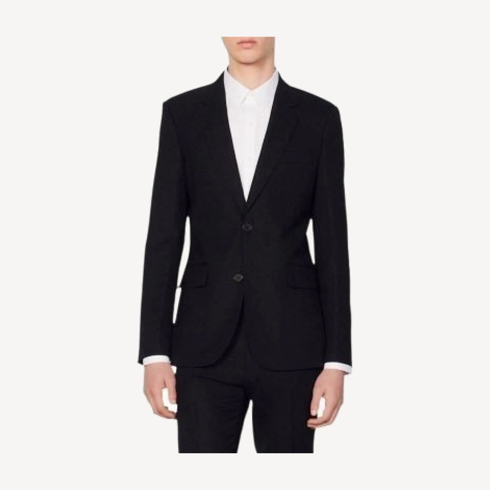 Sandro Legacy Navy Suit Jacket
