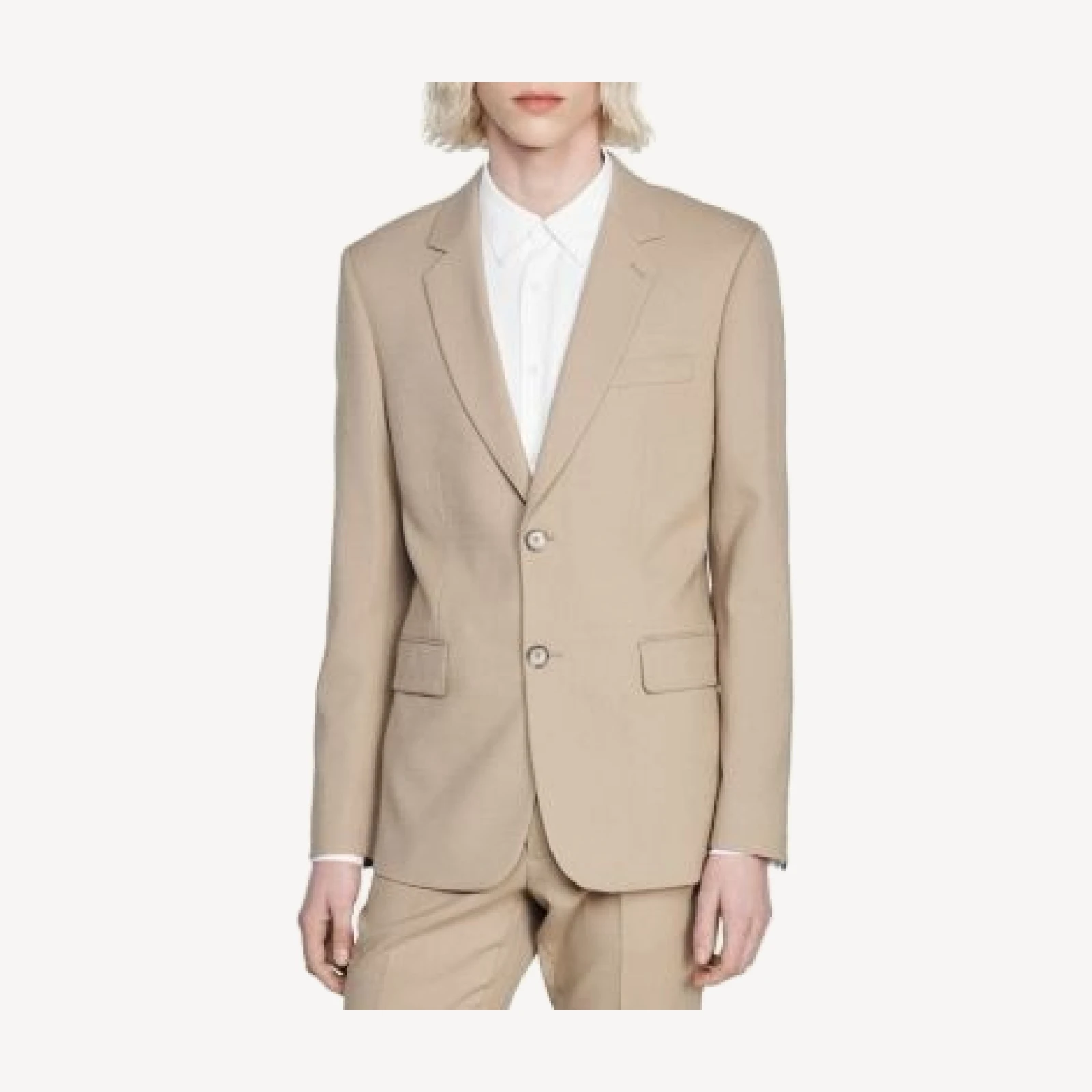 Sandro Legacy Beige Blazer