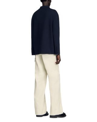 Sandro Knit Jacket