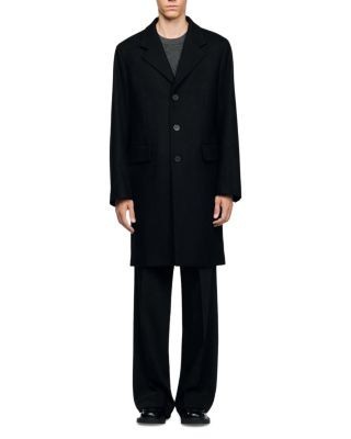 Sandro New Apollo Wool Blend Coat