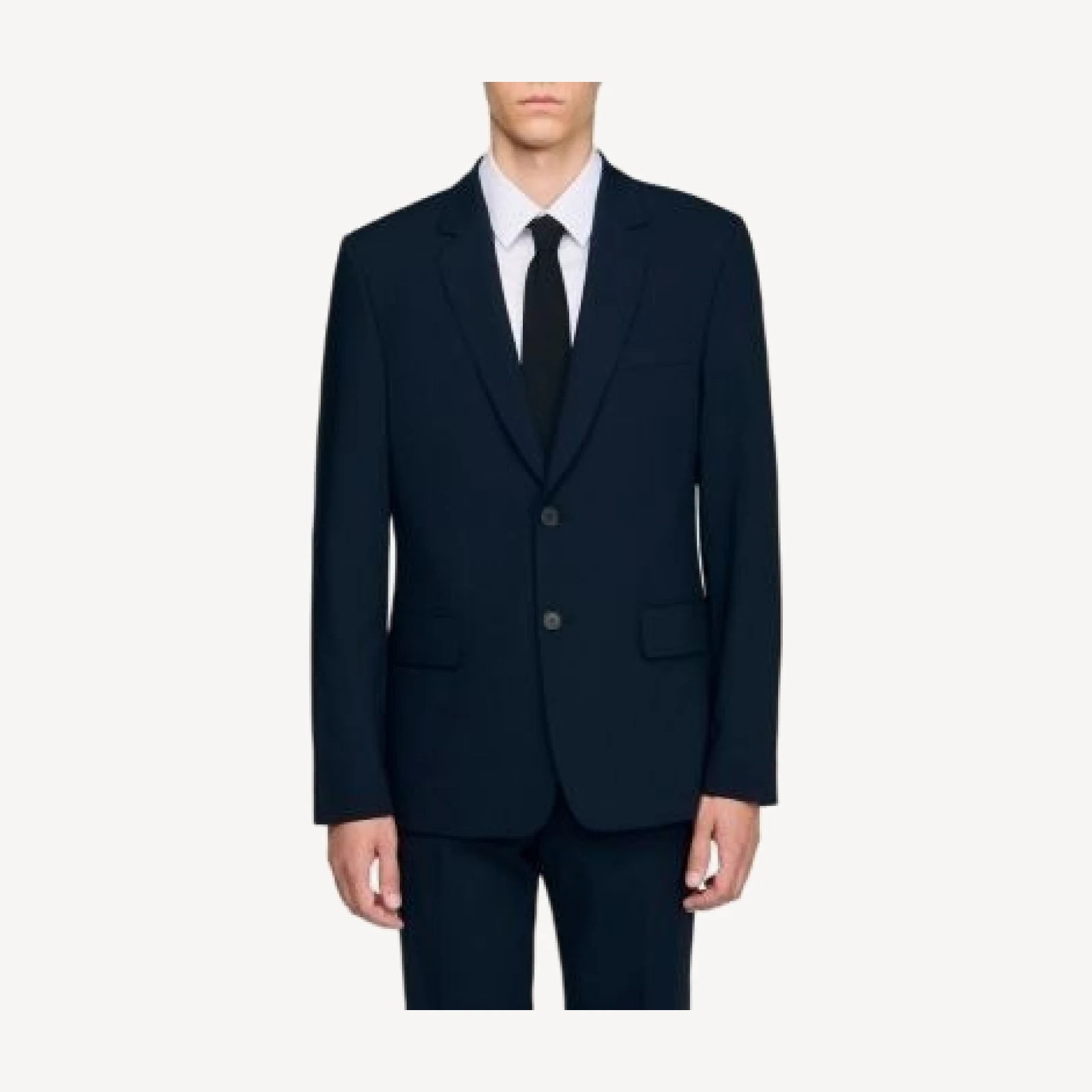 Sandro Wool Suit Jacket