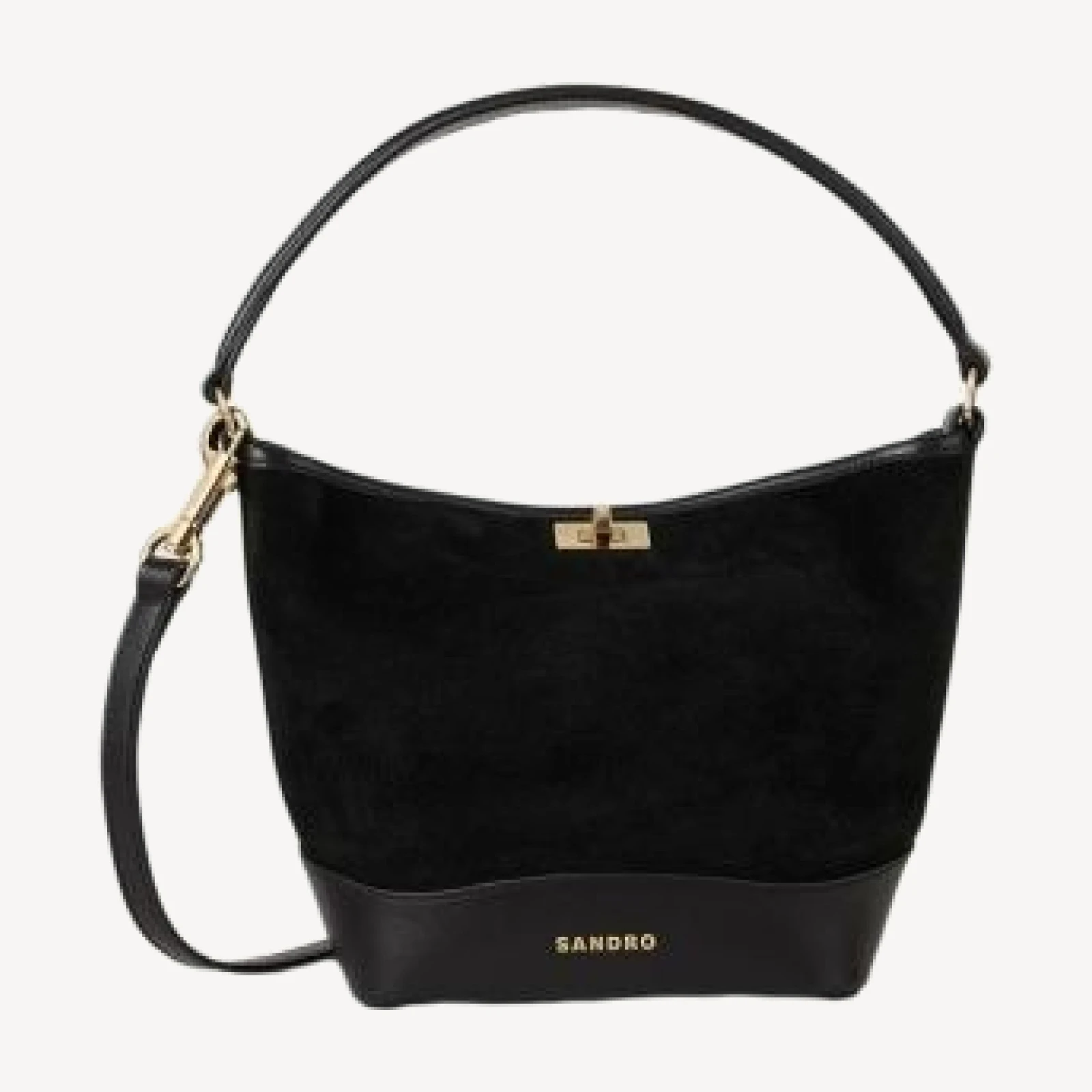Sandro Mini Tangoso Bucket Bag