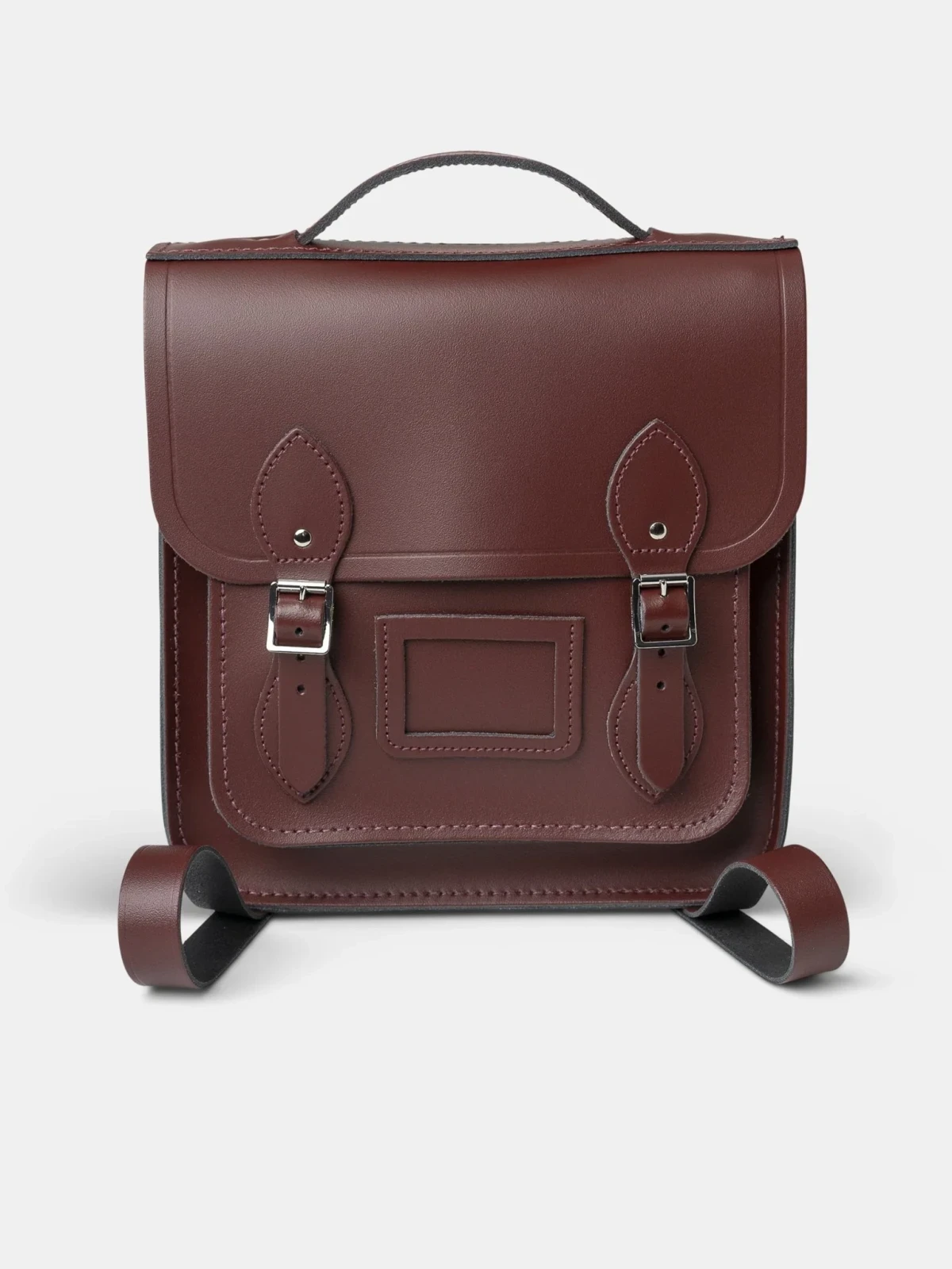 The Small Portrait Backpack - Oxblood