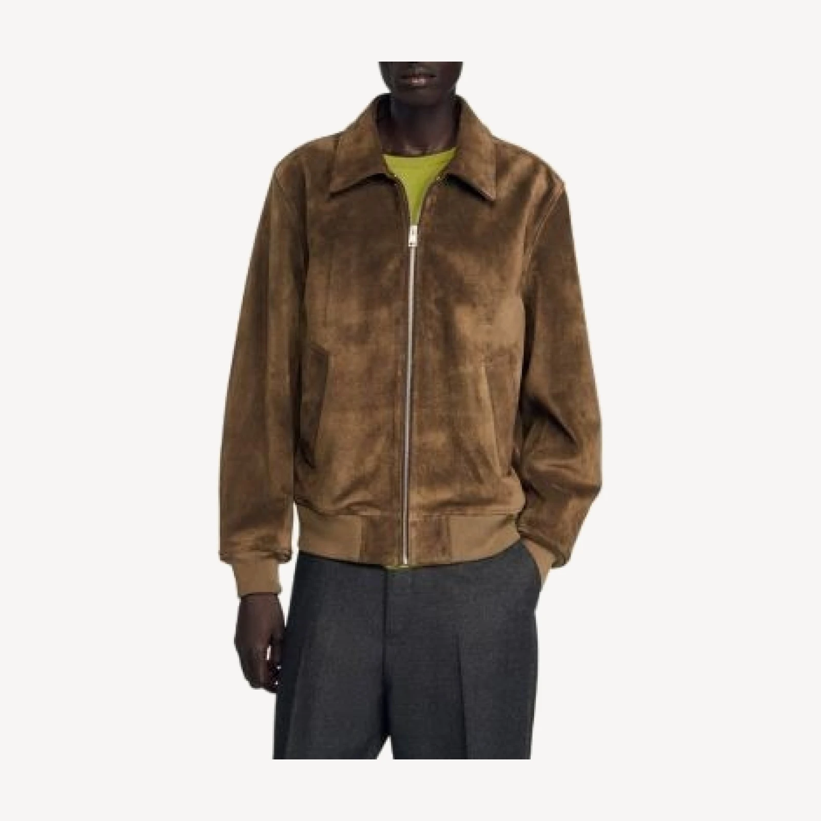Sandro Leather Jacket