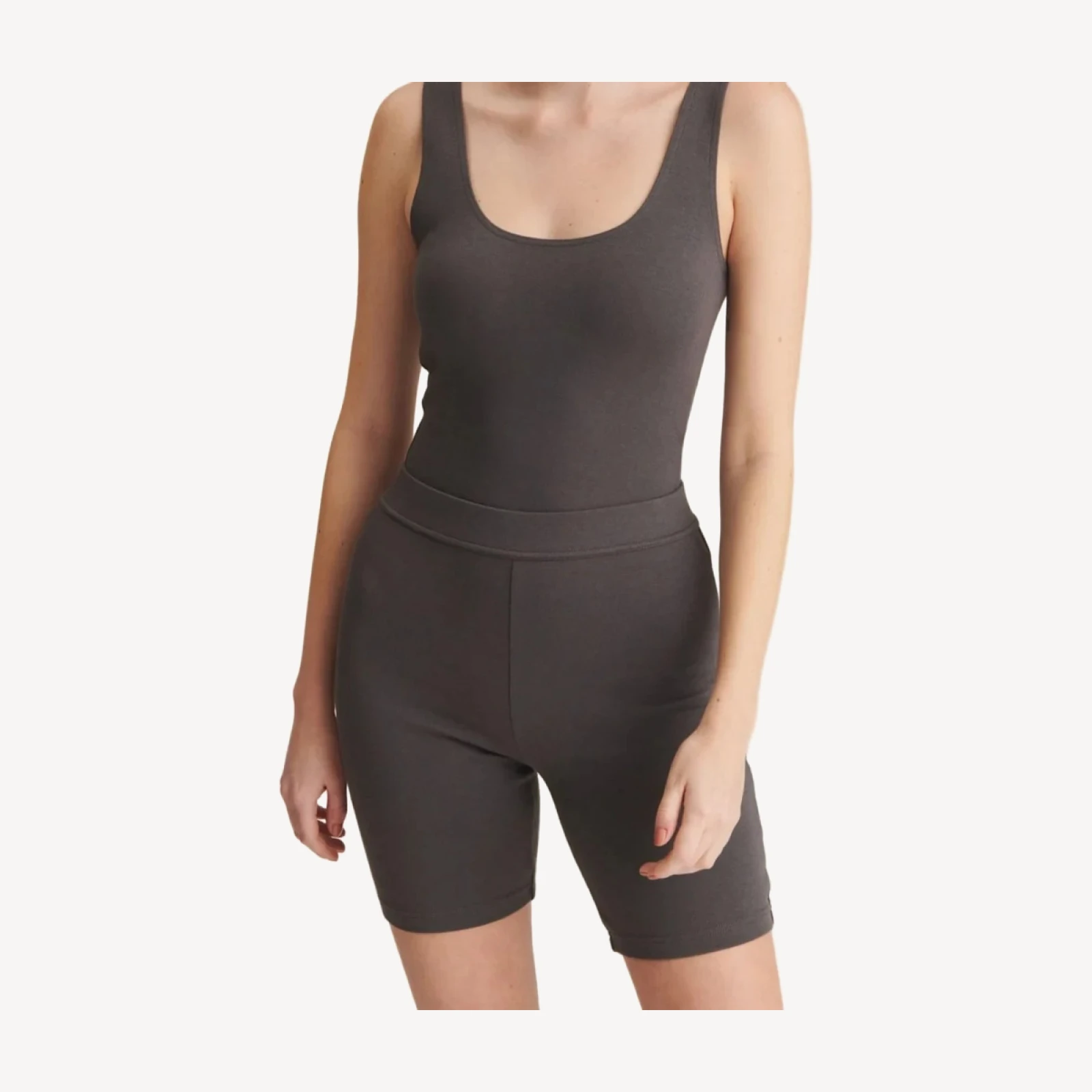 Modal Cashmere Sleeveless Bodysuit
