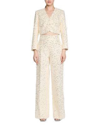 Sandro Straight Leg Trousers